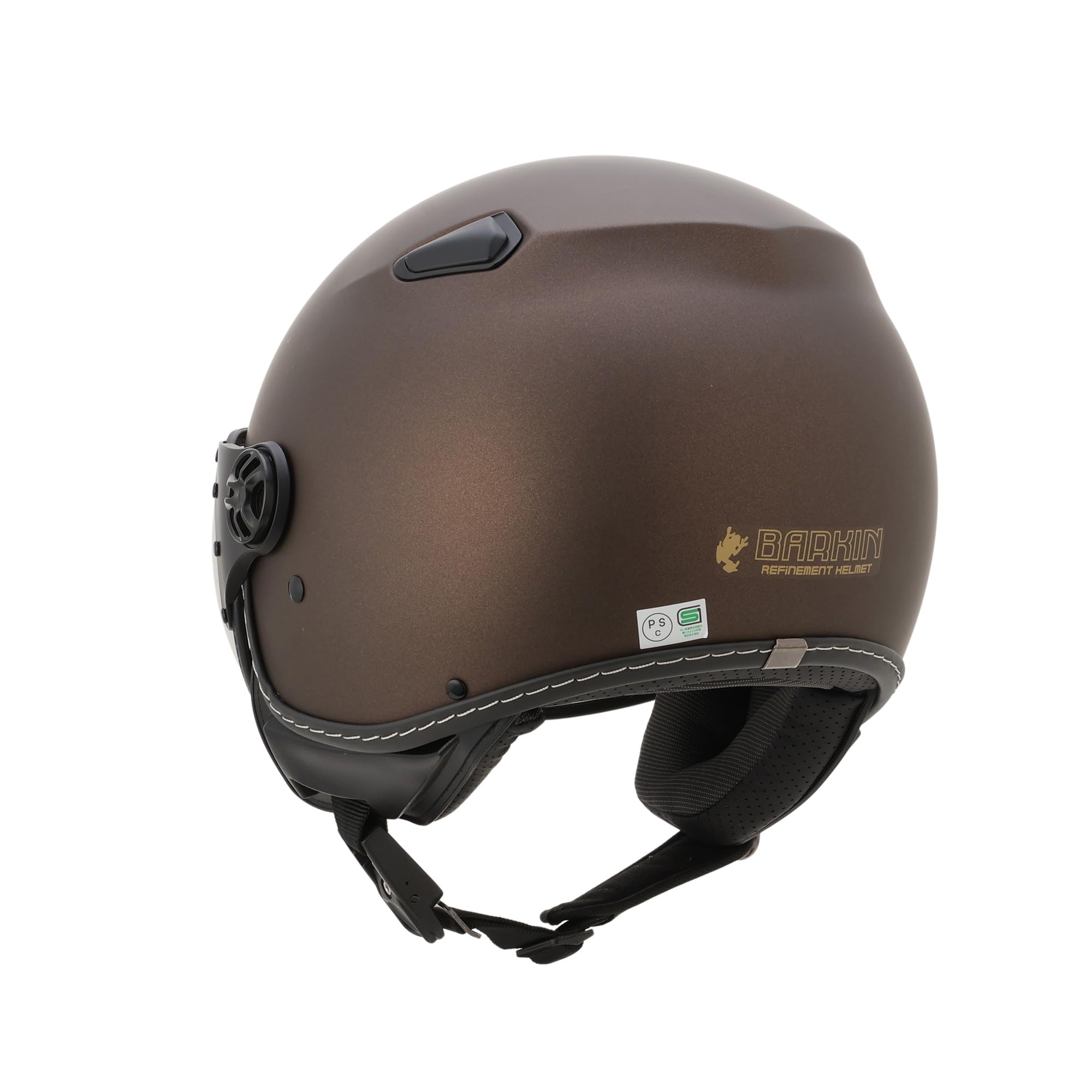 Amazon.co.jp: バイク ヘルメット ジェットヘルメット バーキン